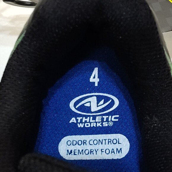 Athletic Works Light-Up Sneaker Boy 4 Bungee Laces Hook Loop Strap On/Off Switch - Picture 10 of 14